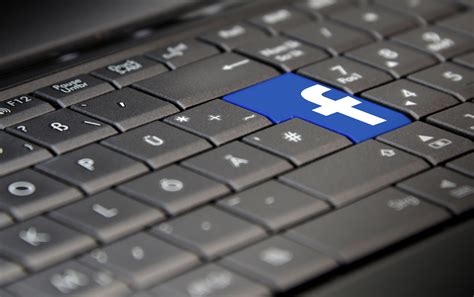 Free photo: Facebook Logo on Laptop Keyboard - New, Promotion, Post - Free Download - Jooinn