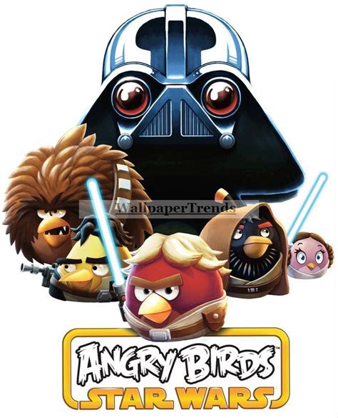 11" Angry Birds Star Wars Game Pictures Video Game Vinyl Wall Decals Stickers | Angry birds star ...