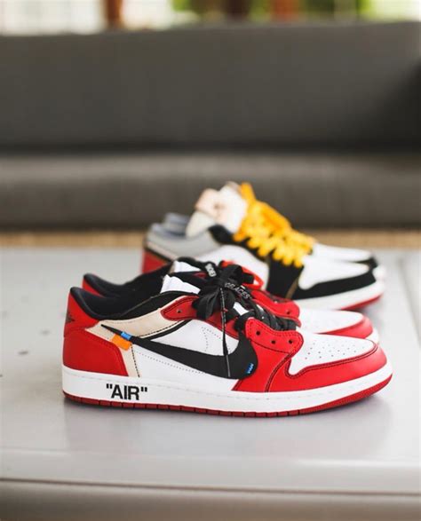 OFF-WHITE x Air Jordan 1 "Chicago" Gets a Low-Top Makeover | Nice Kicks