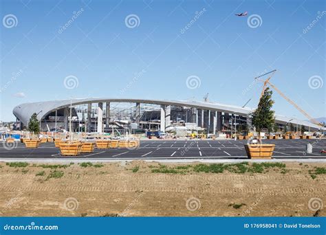 Rams Stadium editorial photo. Image of clouds, olympics - 176958041