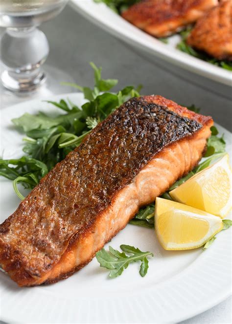 Pan Seared Salmon Fillets - Striped Spatula