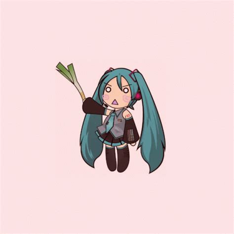 Chibi Miku GIF - Chibi Miku HatsuneMiku - Discover & Share GIFs