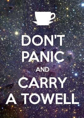 Dont Panic Quotes. QuotesGram