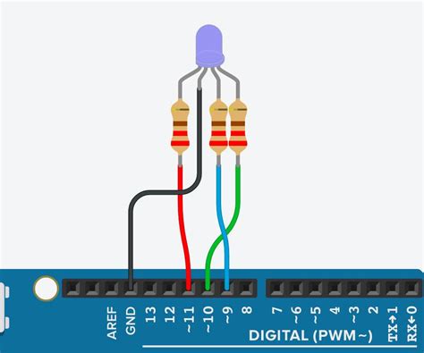 RGB LED Color Mixing - Instructables