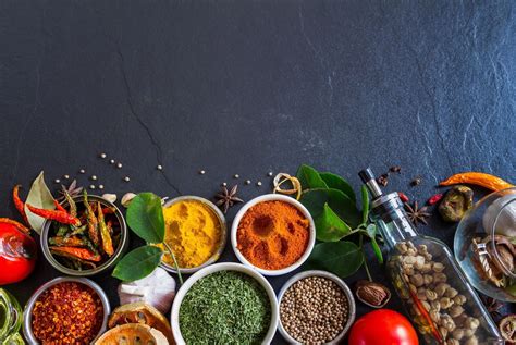 Indian Cuisine Spices Wallpaper