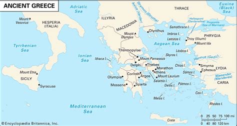 Persian War Map Diagram | Quizlet