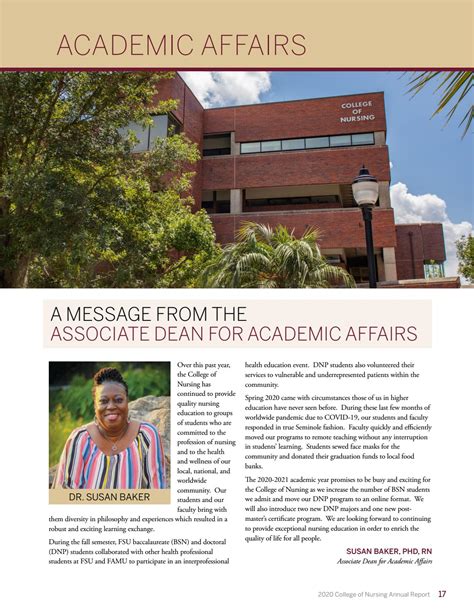 Florida State University College of Nursing 2020 Annual Report by ...