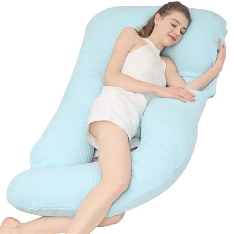 Maternity Pillow Sleeping Side Sleeper Pillow For Pregnant Women Soft ...