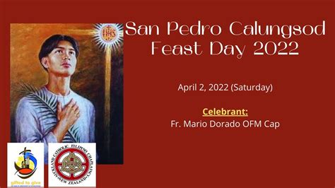 San Pedro Calungsod - Feast Day #OnlineMass - YouTube