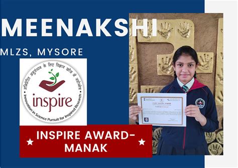 'Inspire Award Manak | Mount Litera Zee School | Mysore