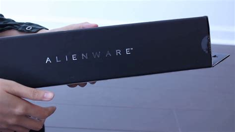 Alienware Extra Large Gaming Mouse pad Unboxing - YouTube