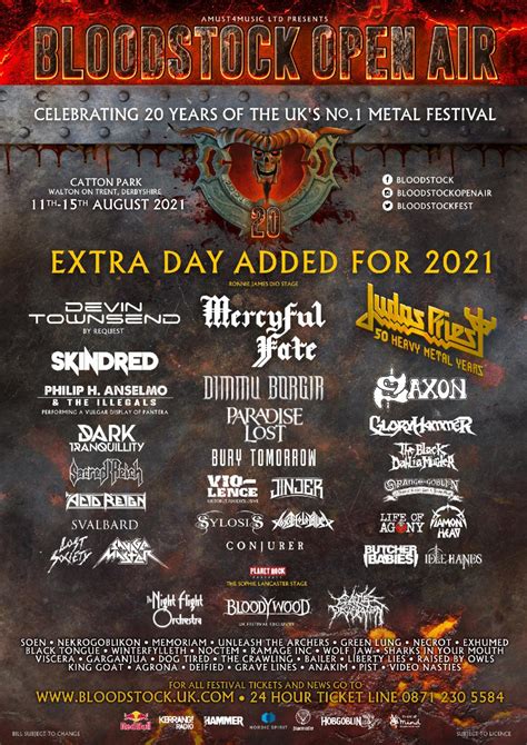 Bloodstock Festival announce ten more bands - Distorted Sound Magazine