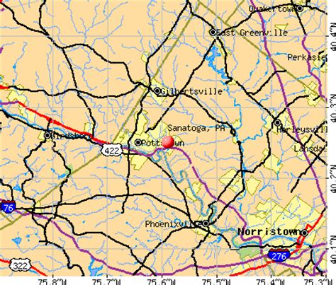 Sanatoga, Pennsylvania (PA 19464) profile: population, maps, real estate, averages, homes ...