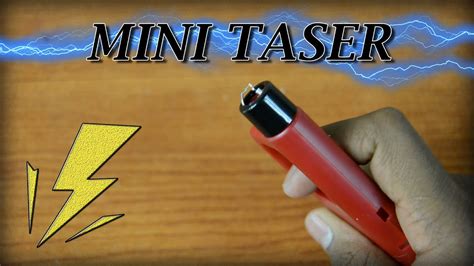 How to Make a Mini Taser - YouTube