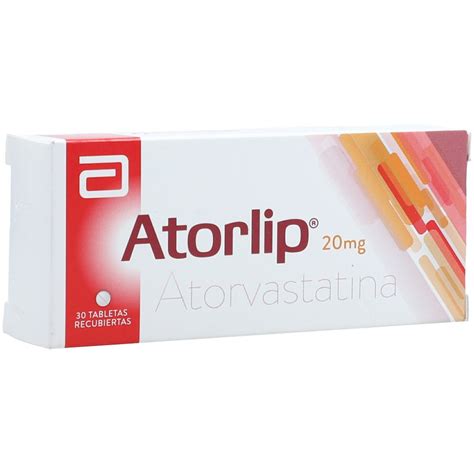 Atorlip 20 mg Tabletas Recubiertas Caja X 30 | Los expertos en ahorro ...