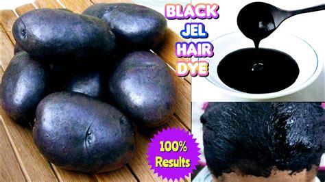 How To Make Black Hair Dye Only 1 Ingredient/Homemade Hair Dye/ Hair Dye/Black Hair colour - YouTube