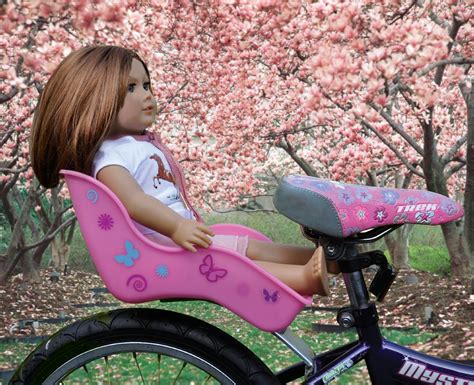 Amazon: $16.95 Doll Bicycle Seat, Fits American Girl Dolls! - Mission: to Save