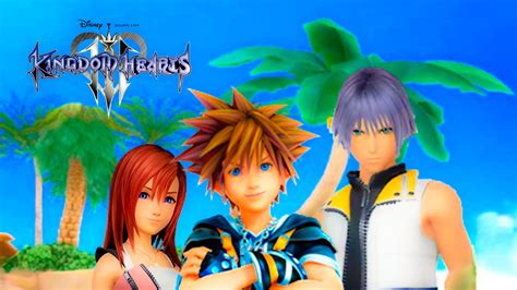 Kingdom Hearts III Destiny Islands Trios Sora Kairi and Riku logo edited - Kingdom Hearts trios ...