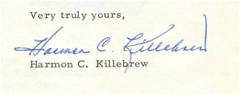 Harmon Killebrew | PSA AutographFacts℠