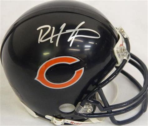 Devin Hester autographed Mini Helmet (Chicago Bears)