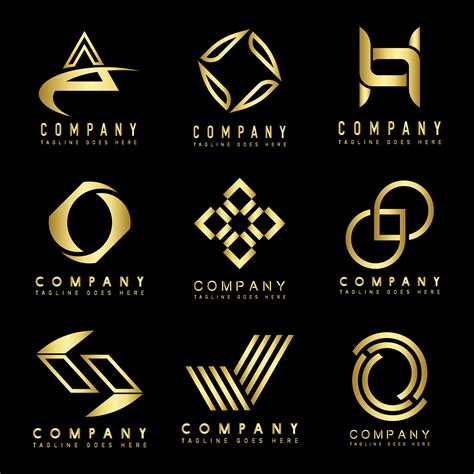 Set of company logo design ideas vector - Download Free Vectors, Clipart Graphics & Vector Art