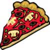 Pizza Slice Mushroom Veggies Pepperoni Clip Art at Clker.com - vector clip art online, royalty ...