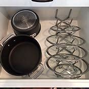 Amazon.com: Ikea VARIERA Pot Lid Organizer, Stainless Steel: Home & Kitchen
