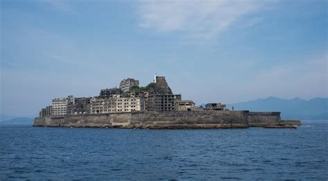 Gunkanjima (Battleship Island), Nagasaki. Filming location for James ...