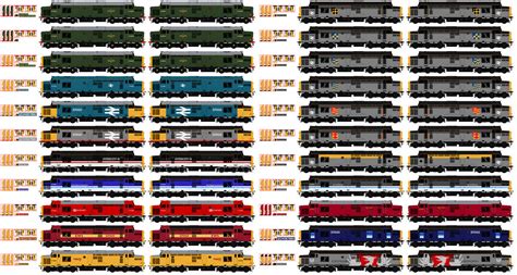 BR Class 37 Livery pack by BaconOverlord582 on DeviantArt