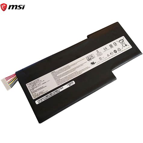 BUY [ORGINAL] MSI GF63 8RC Laptop Battery - 11.4V 52.4Wh BTY-M6K