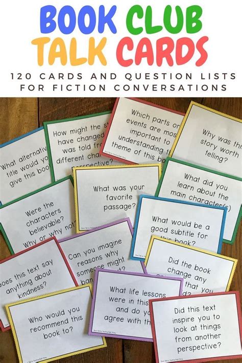 Free Printable Book Club Questions