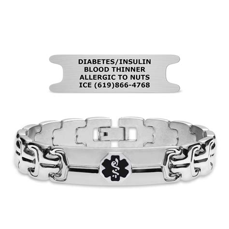 Stylish Medical Alert Bracelets for Women | Medical ID Bracelets for Men