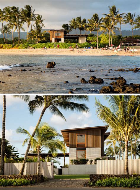 This New Home In Hawaii Was Designed To Enjoy Indoor/Outdoor Beachfront Living | CONTEMPORIST