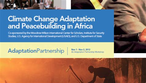 Climate Change Adaptation and Peacebuilding in Africa | Global Climate ...