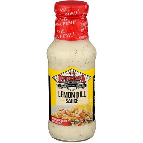 Louisiana Fish Fry Sauce Lemon Dill - Case Of 12 - 10.5 Oz : Target