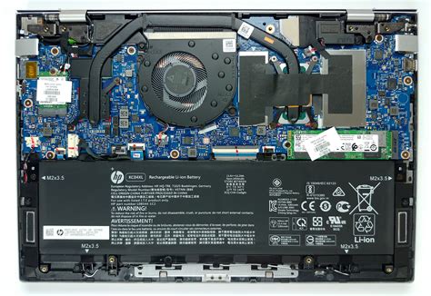 Inside HP Envy 13 (13-aq0000) - disassembly and upgrade options | LaptopMedia.com