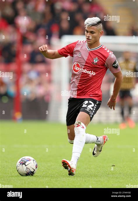 Southampton's Carlos Alcaraz during the Sky Bet Championship match at ...