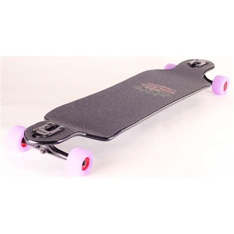 LRV2 40" Drop Down Drop Through Longboard Black Ehlers – Longboards USA