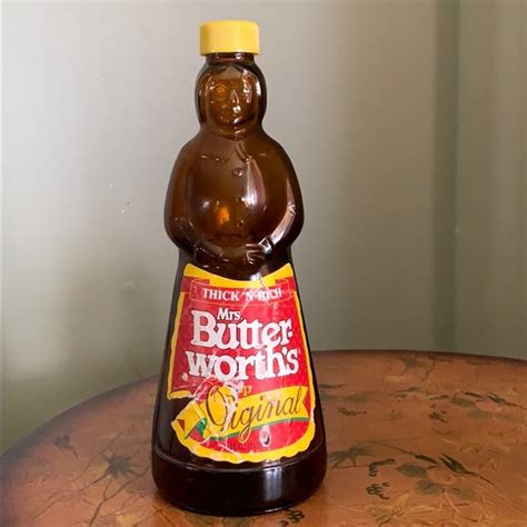 Mrs. Butterworth's | Other | Vintage Mrs Butterworths Syrup Glass Bottle 24oz | Poshmark