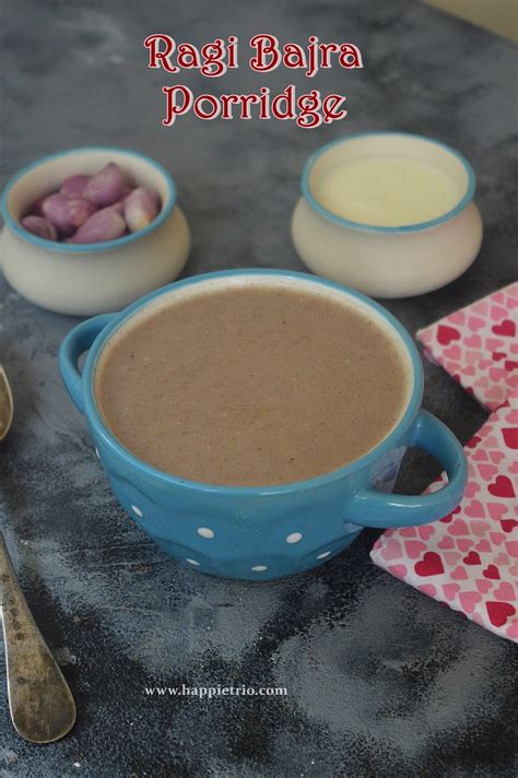 Ragi Bajra Porridge Recipe | Ragi Kambu Koozh | Finger Millet Bajra Savory Porridge ~ Cook with ...