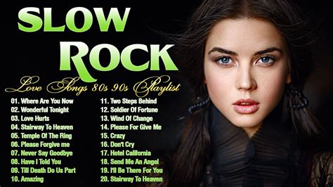 Greatest Nonstop Slow Rock Medley 💖 Slow Rock Love Songs Playlist - YouTube