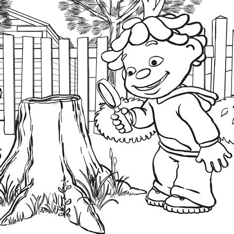 Sid the science kid coloring pages to download and print for free