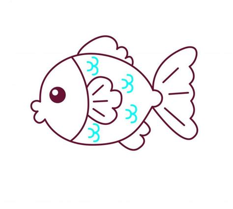 25 Easy Fish Drawing Ideas - How to Draw a Fish