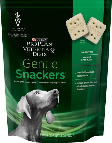 Purina Pro Plan Veterinary Diets Gentle Snackers Hydrolyzed Dog Treats, 8-oz bag - Chewy.com