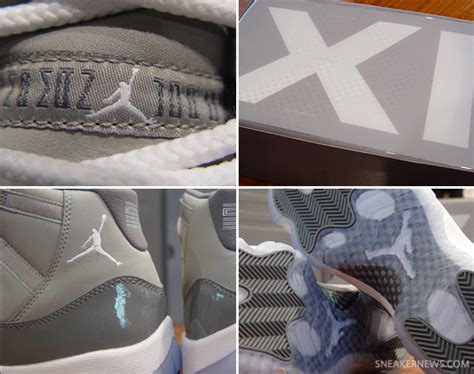 Air Jordan XI 'Cool Grey - New Detailed Photos - SneakerNews.com