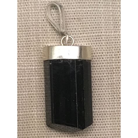 Black Tourmaline Pendent