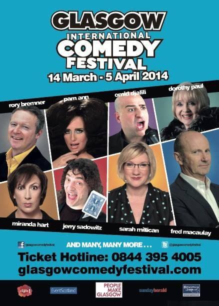 Have you seen the line-up for the Glasgow Comedy Festival yet? | Comedy ...