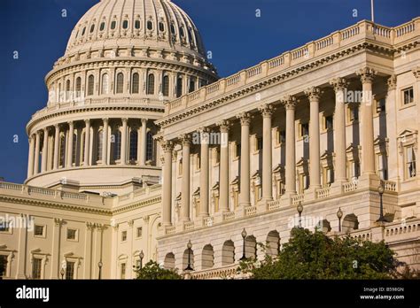 WASHINGTON DC USA United States Capitol with the U S House of ...