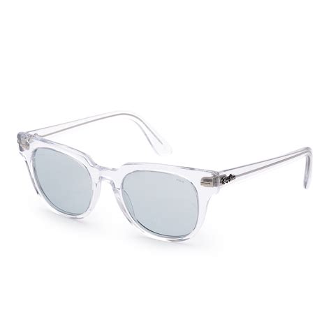 Unisex Meteor Evolve Sunglasses // 50mm // Transparent Frame + Blue ...