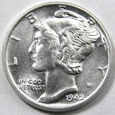 Mercury Dimes - Price Charts & Coin Values